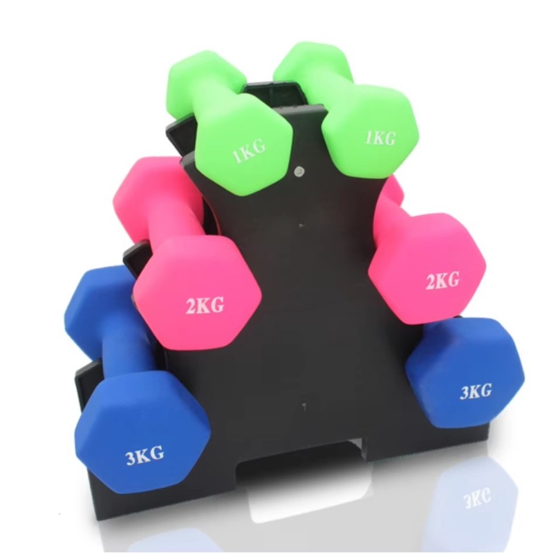 Home Gym Dumbbells - 3 Katlı Dambıl Saklama Rafı Ev