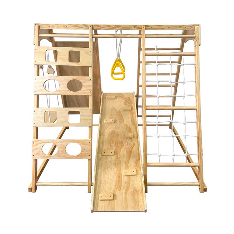 Home Gym For Toddlers - Çocuklar için Ahşap Tırmanma Çerçevesi, İsveç