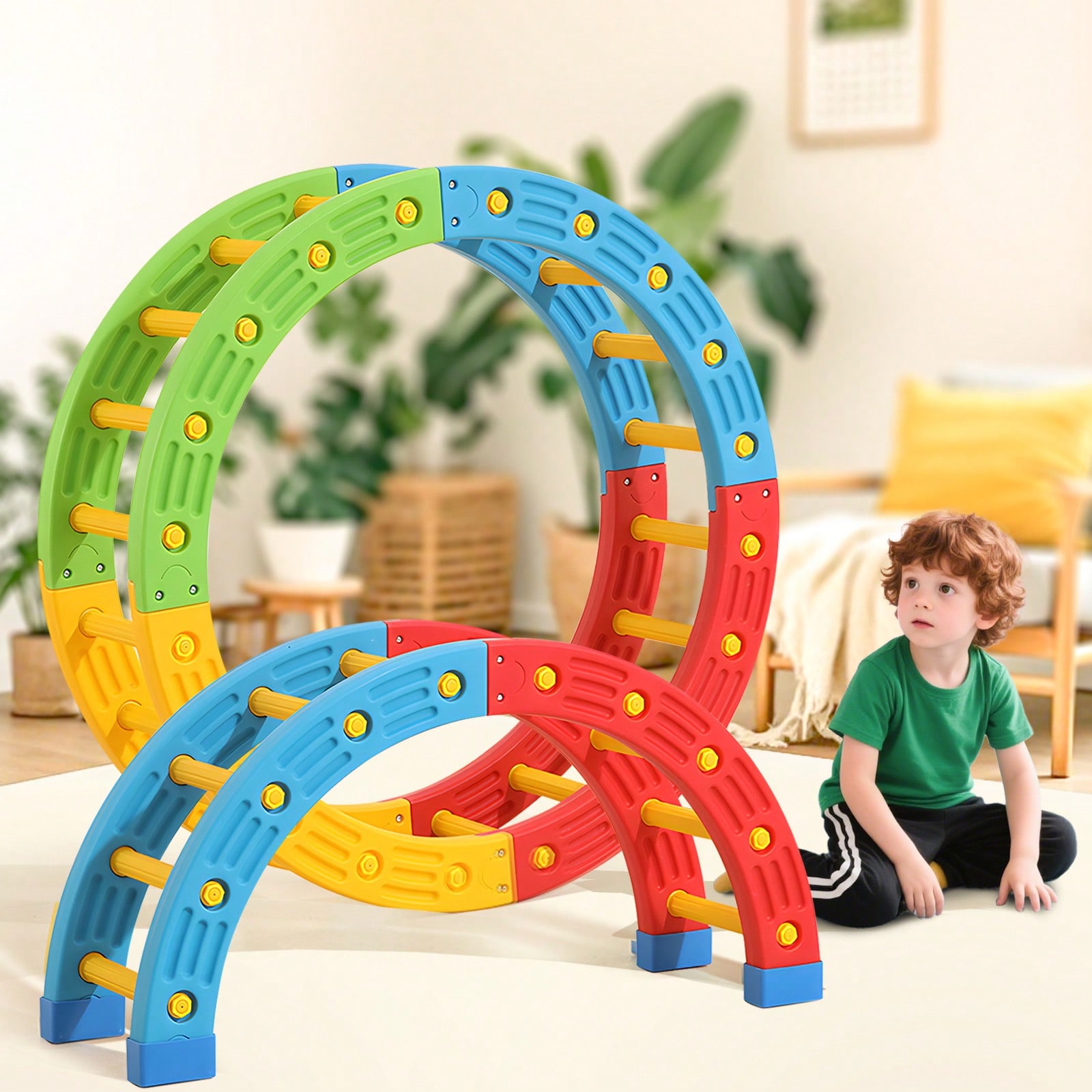 Home Gym For Toddlers - GCCSJ 2'si 1 Arada Katlanabilir Çocuk