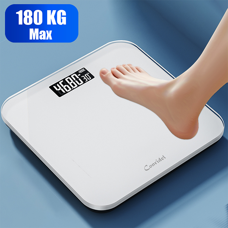 Home Gym Body Solid - Conridel Yüksek Hassasiyetli Dijital Banyo Baskülü,