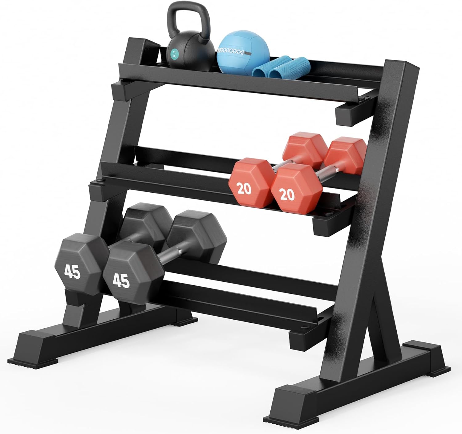 Home Gym Dumbbells - Ev Spor Salonu Dambıl Rafı, 3