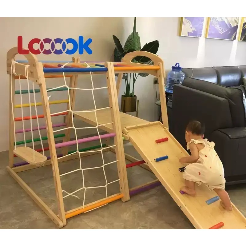 Çok Fonksiyonlu Ahşap Çocuk Tı - Home Gym For Toddlers incelemesi ve fiyatı