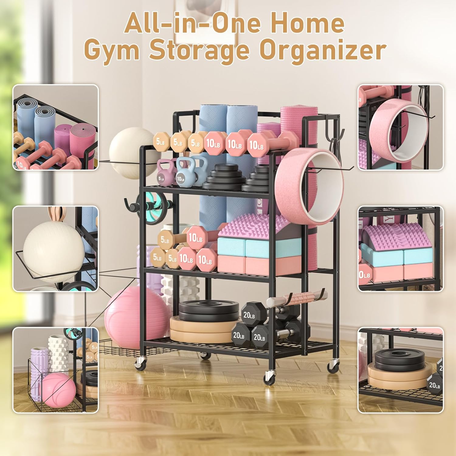 Ev Spor Salonu Depolama Ünites - Home Gym Dumbbells incelemesi ve fiyatı
