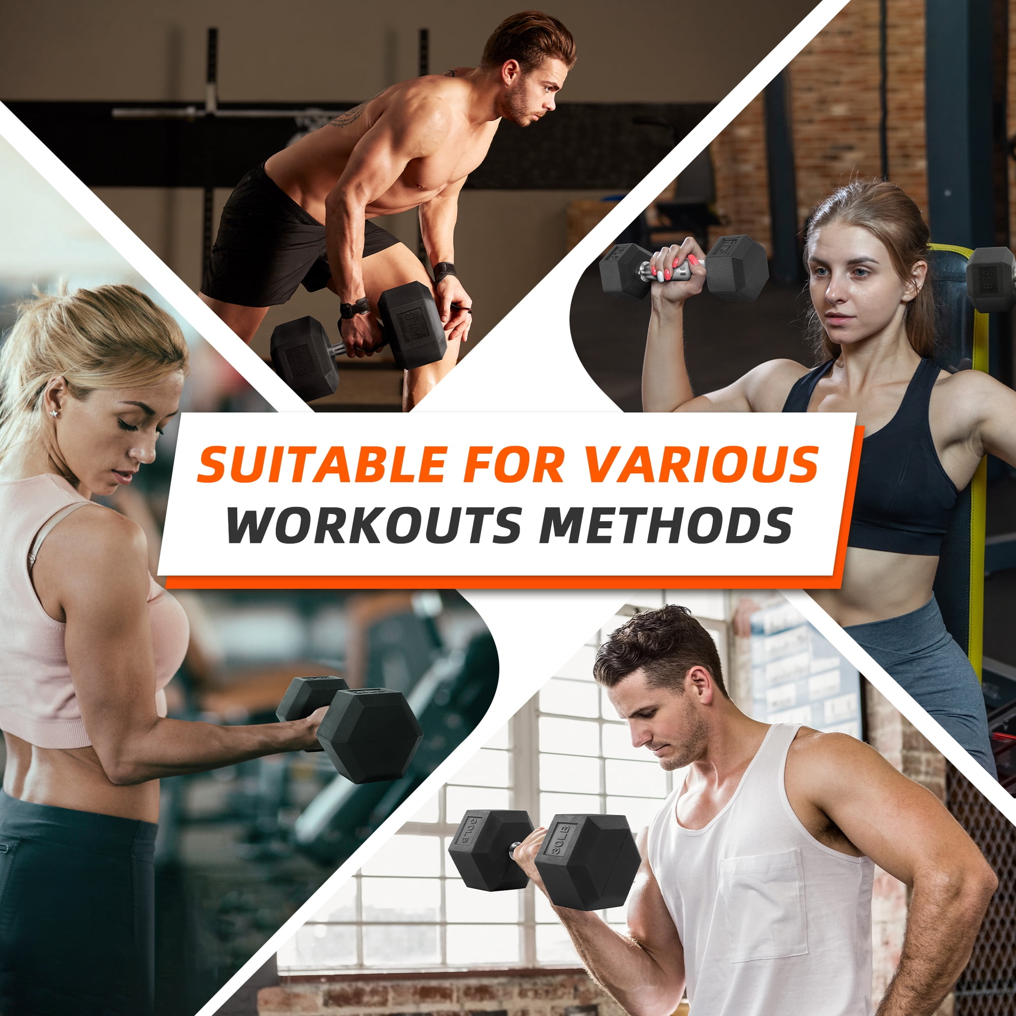Kauçuk Kaplı Altıgen Dambıl 10 - Home Gym Equipment Amazon incelemesi ve fiyatı