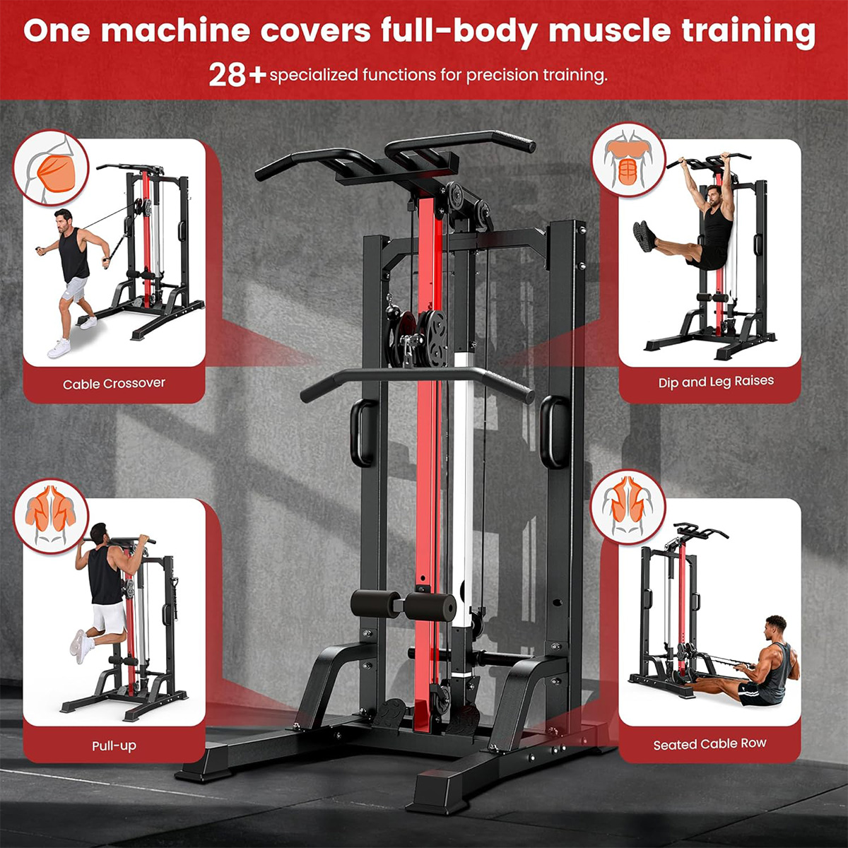 Pooboo Ev Spor Aleti - Lat Pul - Home Gym Workout Equipment incelemesi ve fiyatı