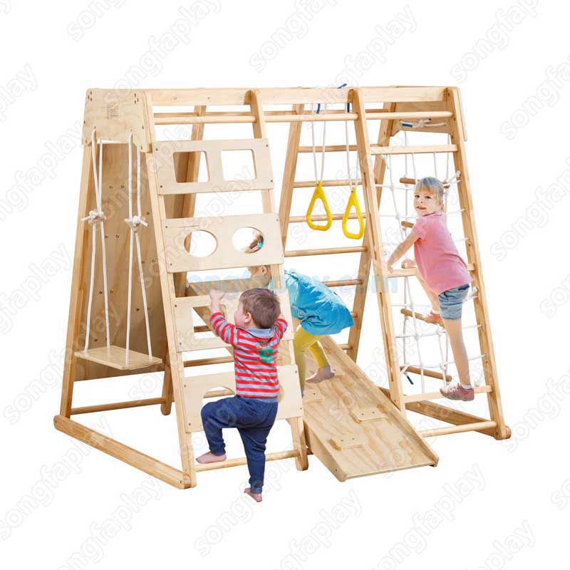 Çocuklar için Ahşap Tırmanma Ç - Home Gym For Toddlers incelemesi ve fiyatı