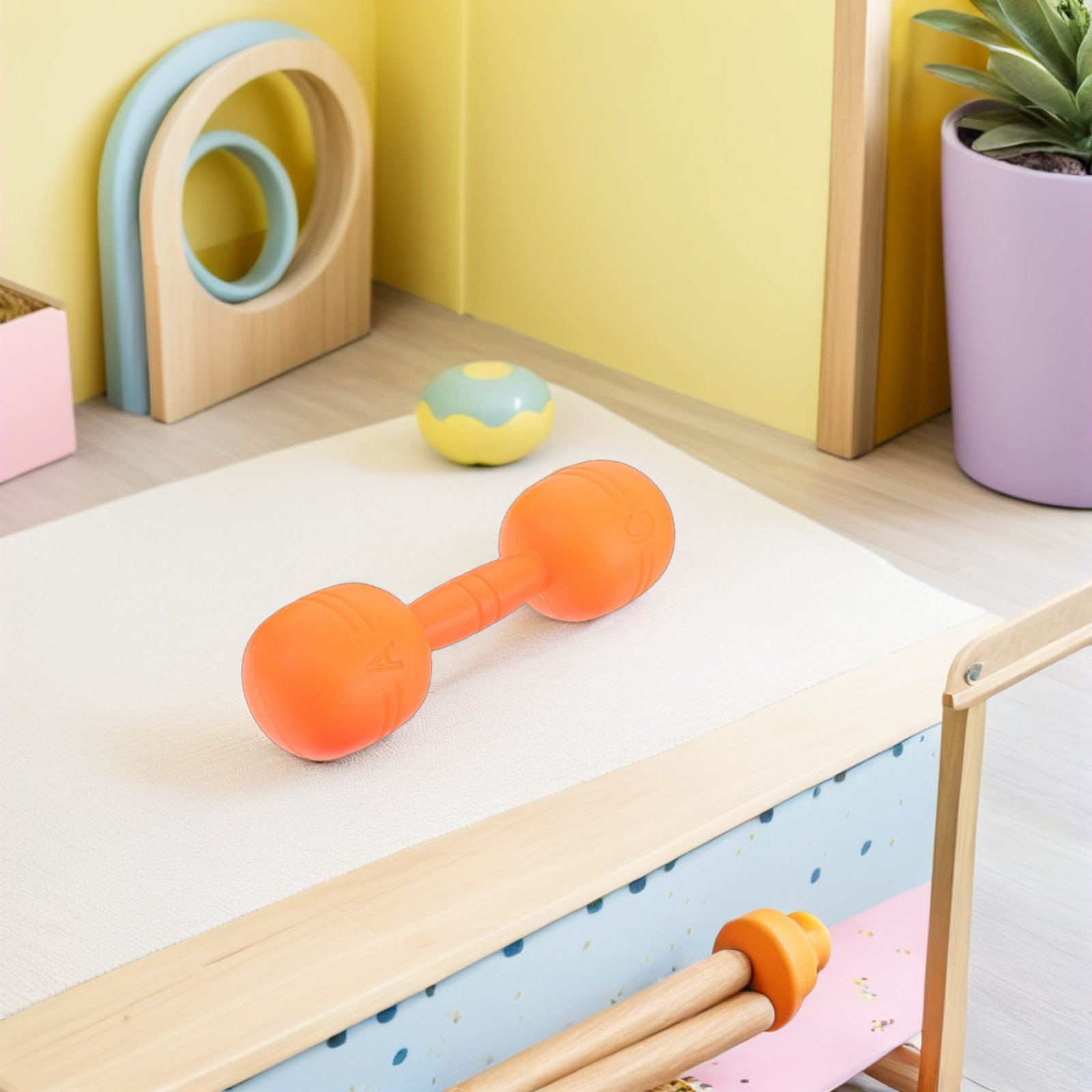 12 Parça Çocuk Plastik Dambıl  - Home Gym For Toddlers incelemesi ve fiyatı