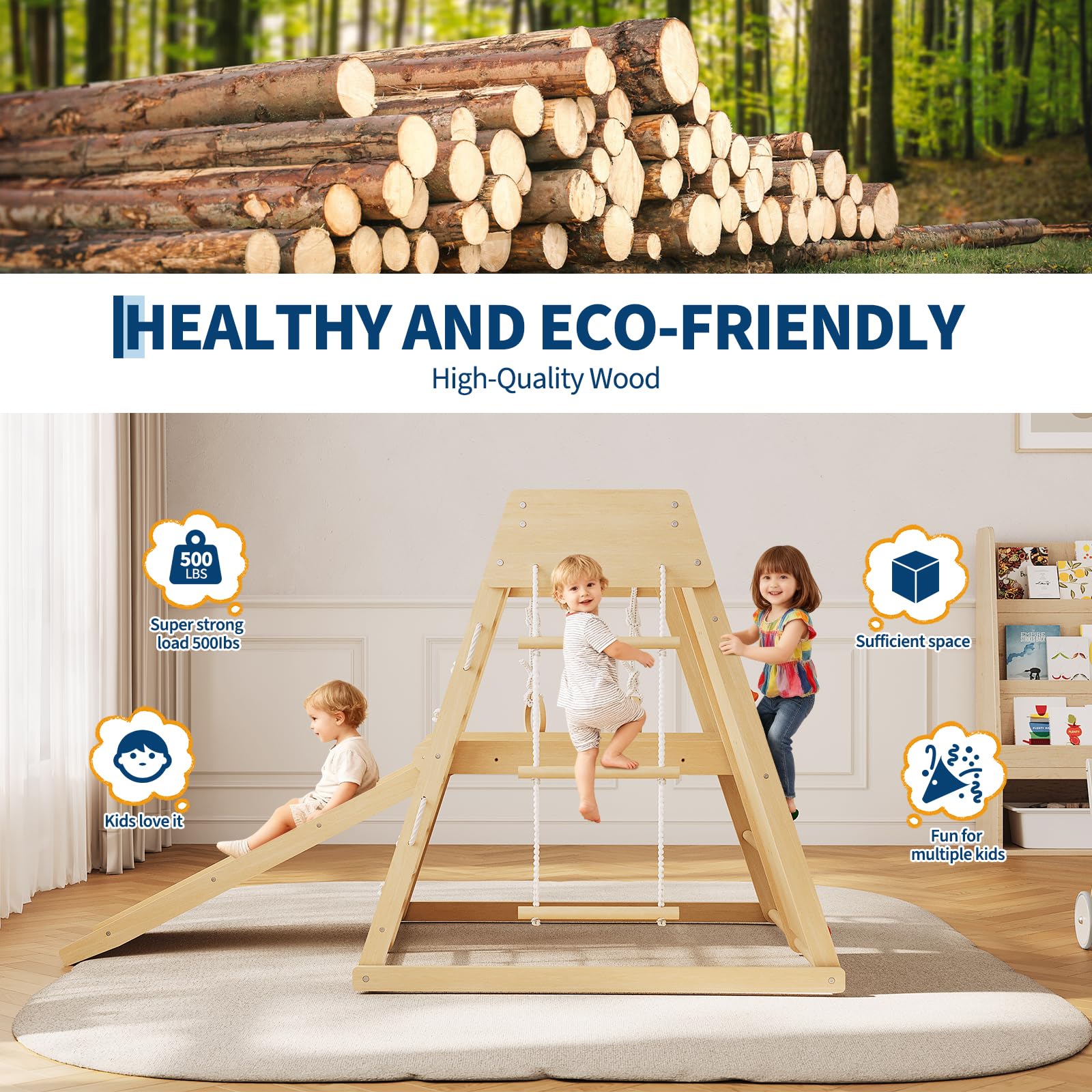 Çocuklar İçin 6'sı 1 Arada Ahş - Home Gym For Toddlers incelemesi ve fiyatı